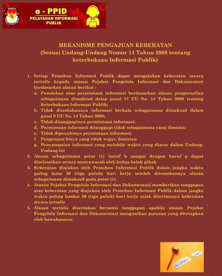 Tatacara Pengajuan Keberatan